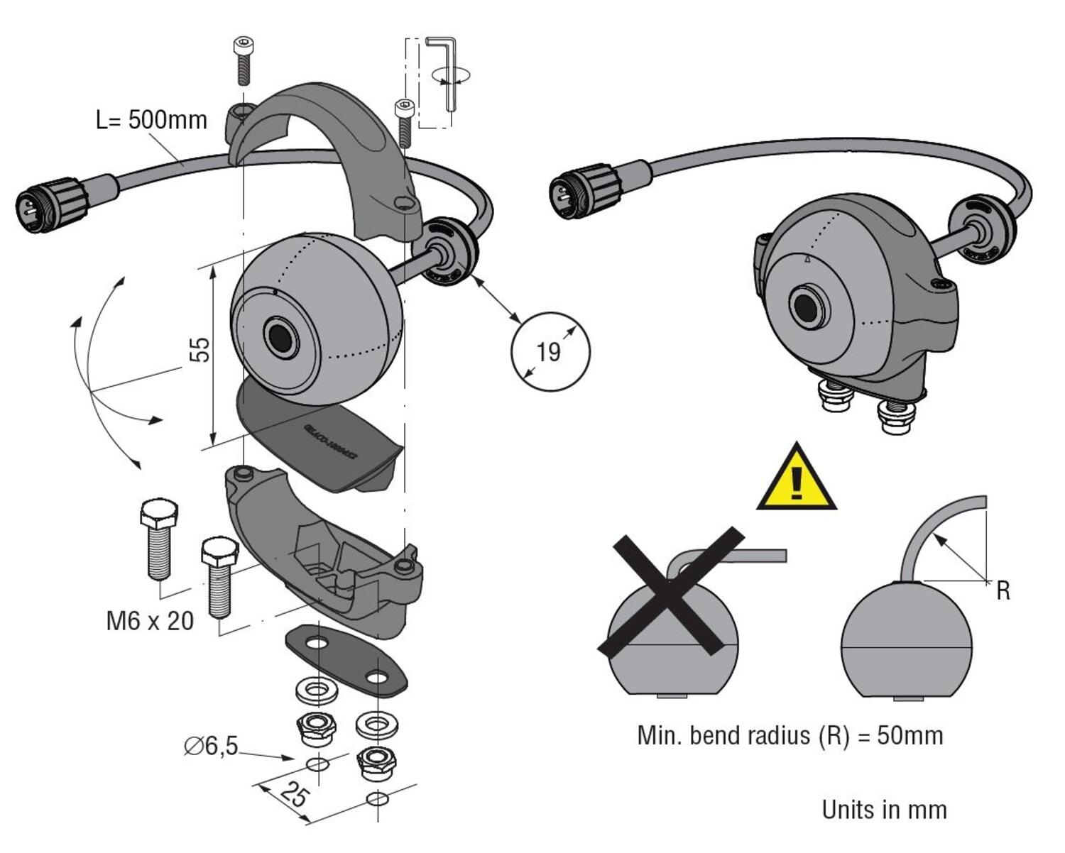 FAMOS kamera, tekninen kuva