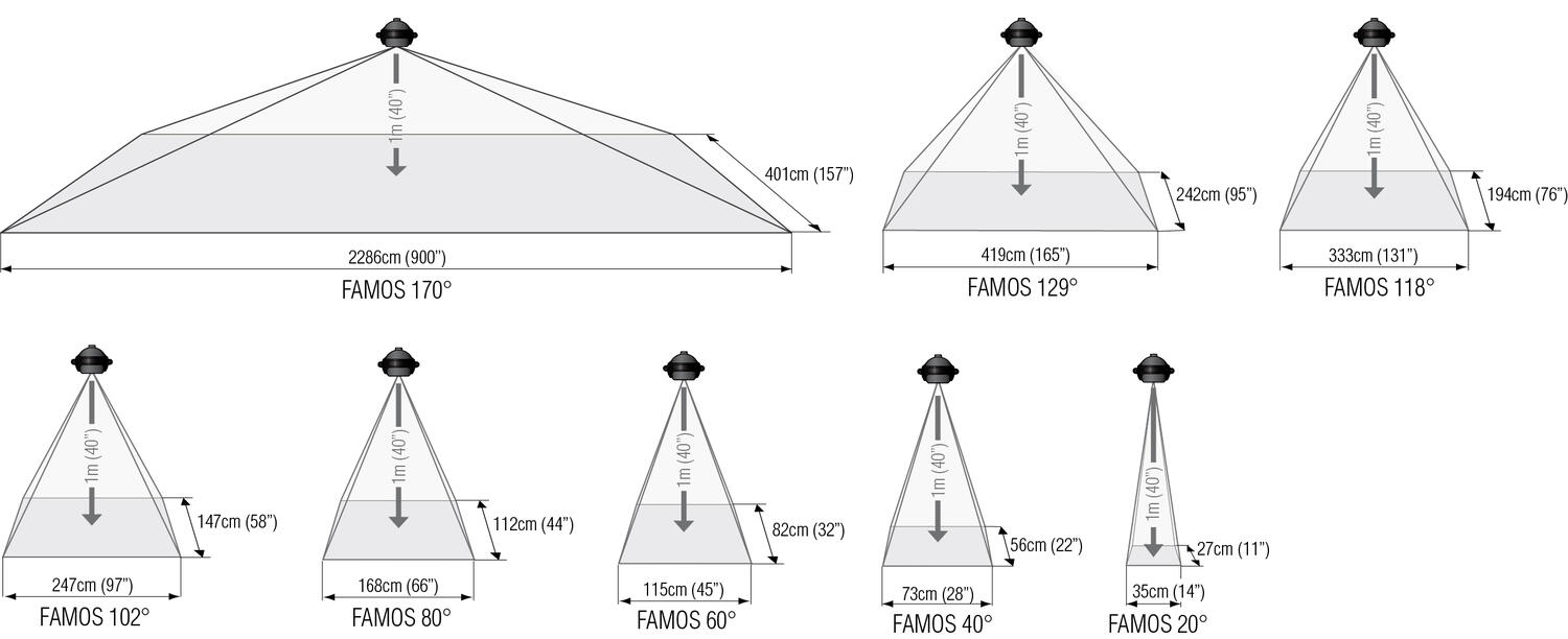Field of vision FAMOS