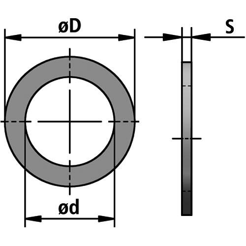 FR-P tiiviste mittakuva