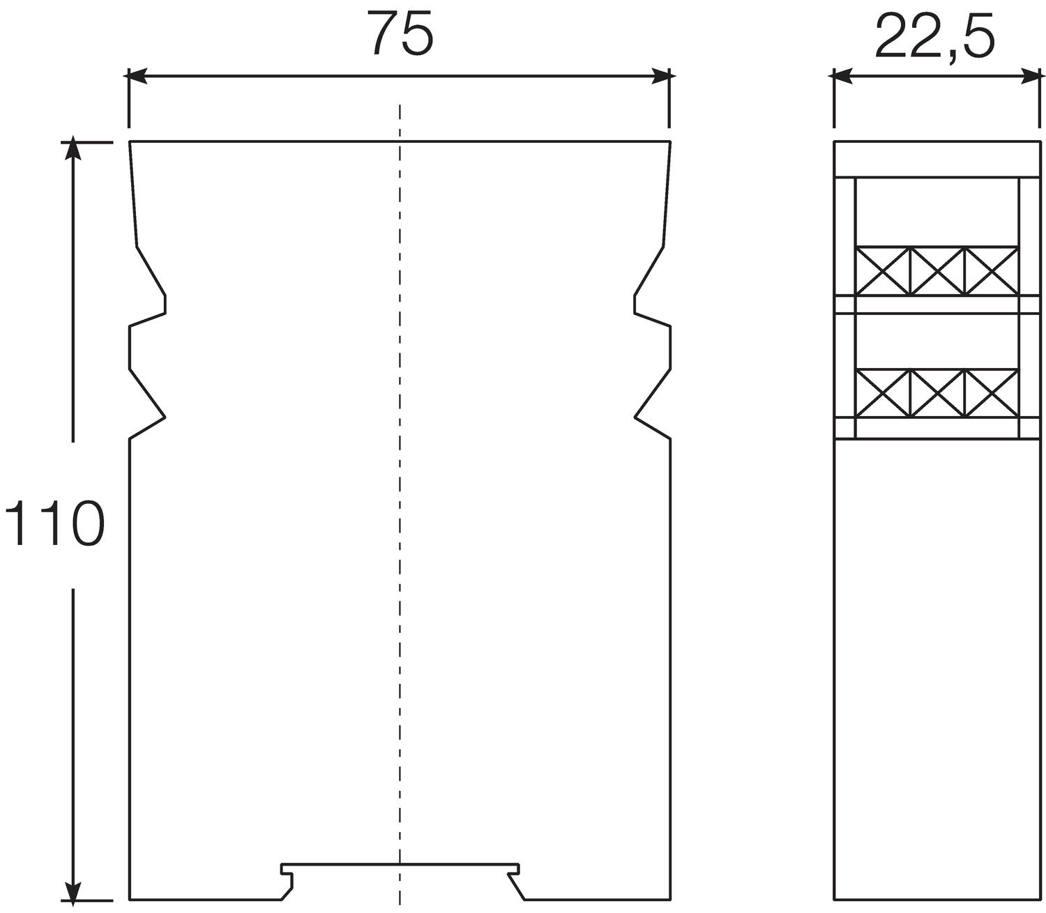 Gelbau valvontayksikkö PL c, tekninen kuva