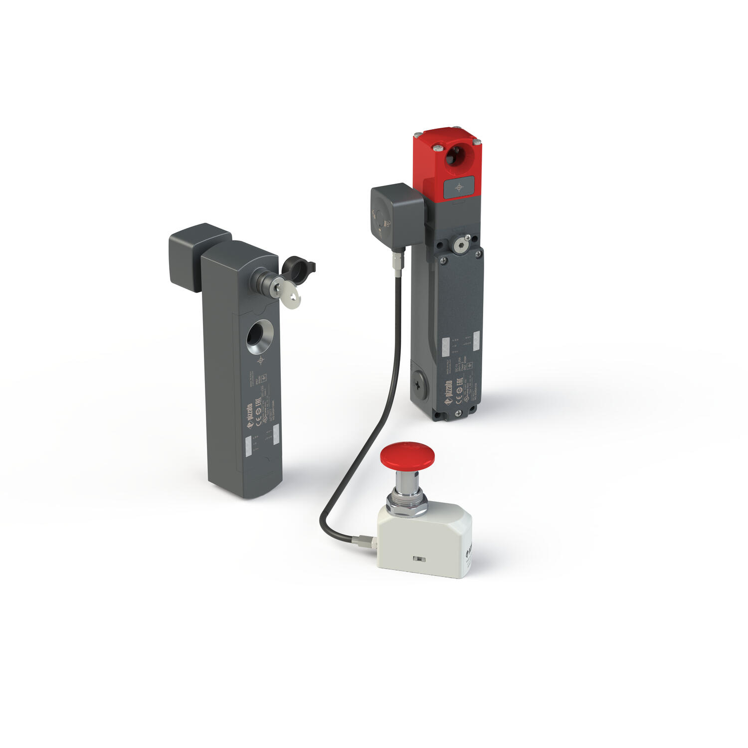 Hätäavauspainike kaapelilla