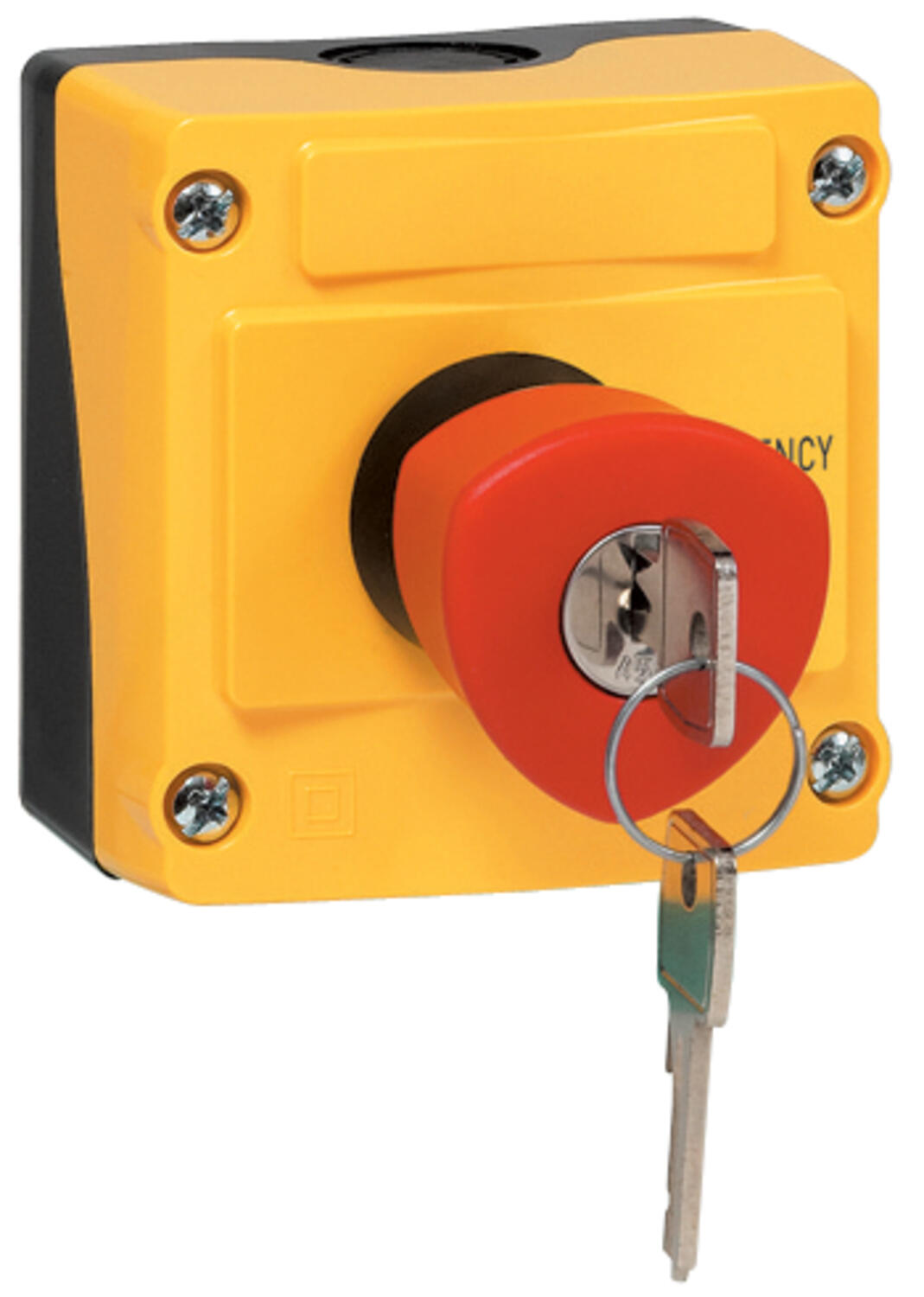 Hätäpysäytyspainike Ø40 mm avainpalautus