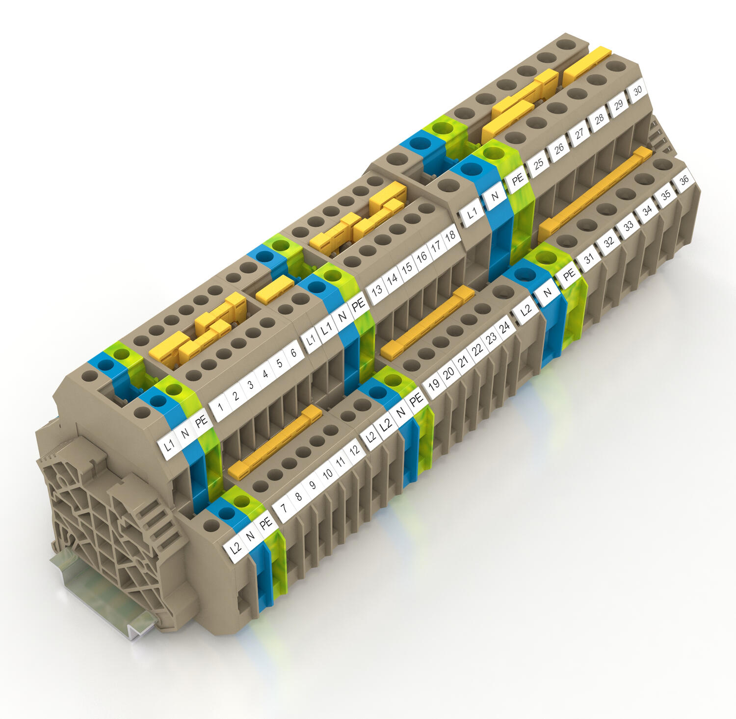 Haaroitusliittimet ja kaksikerros liittimet 