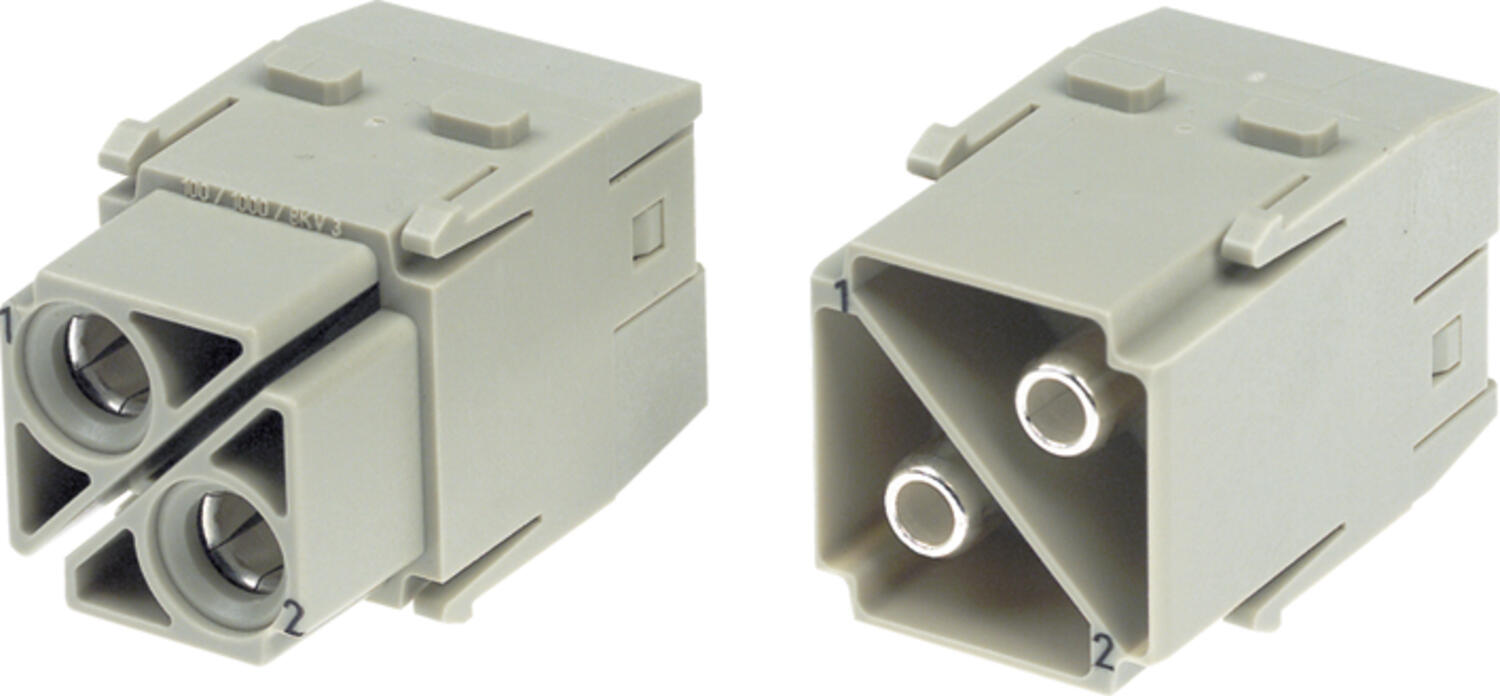 Han 100A 2-napainen liitinmoduuli