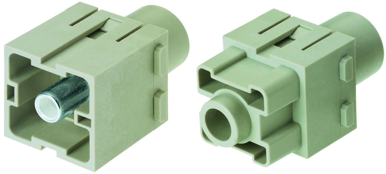 Han® 200A 1-napainen liitinmoduuli