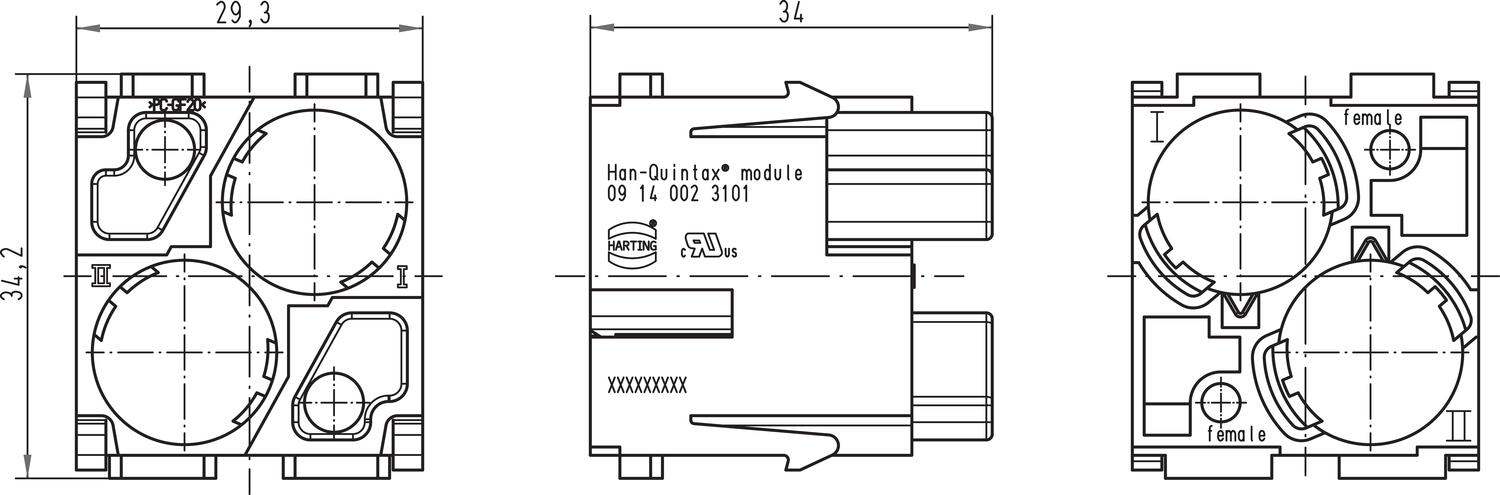 Han-Modular Quintax uros mitat