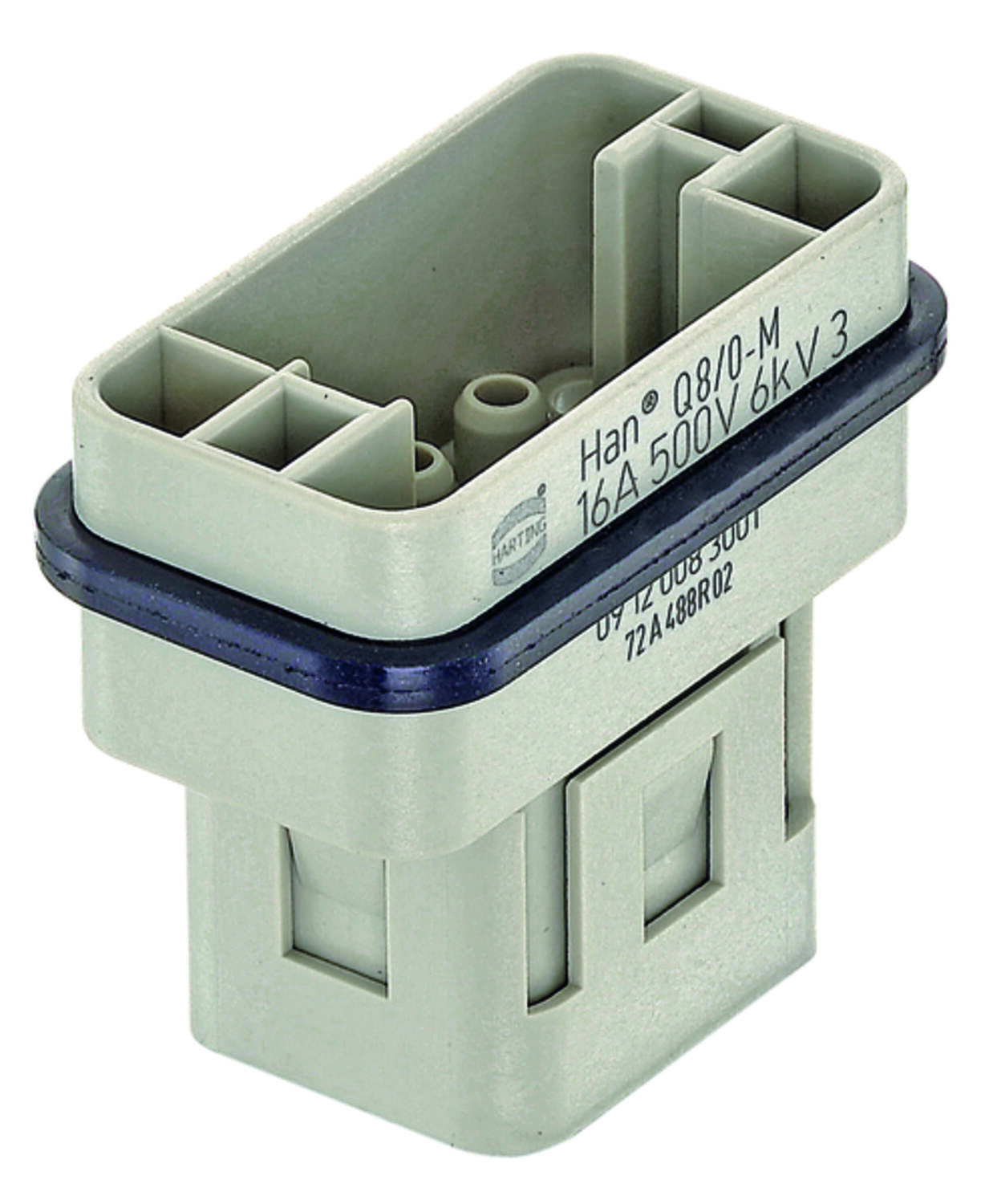 Han® Q 8/0 Kosketinosa uros puristus