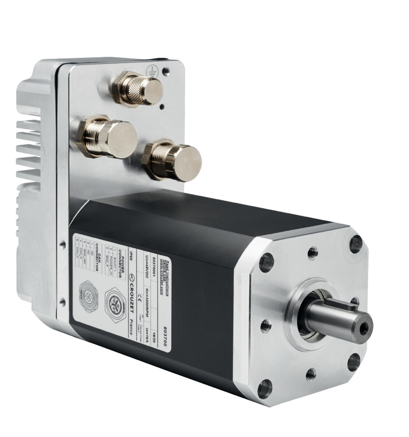 Hiiliharjaton DC-moottori