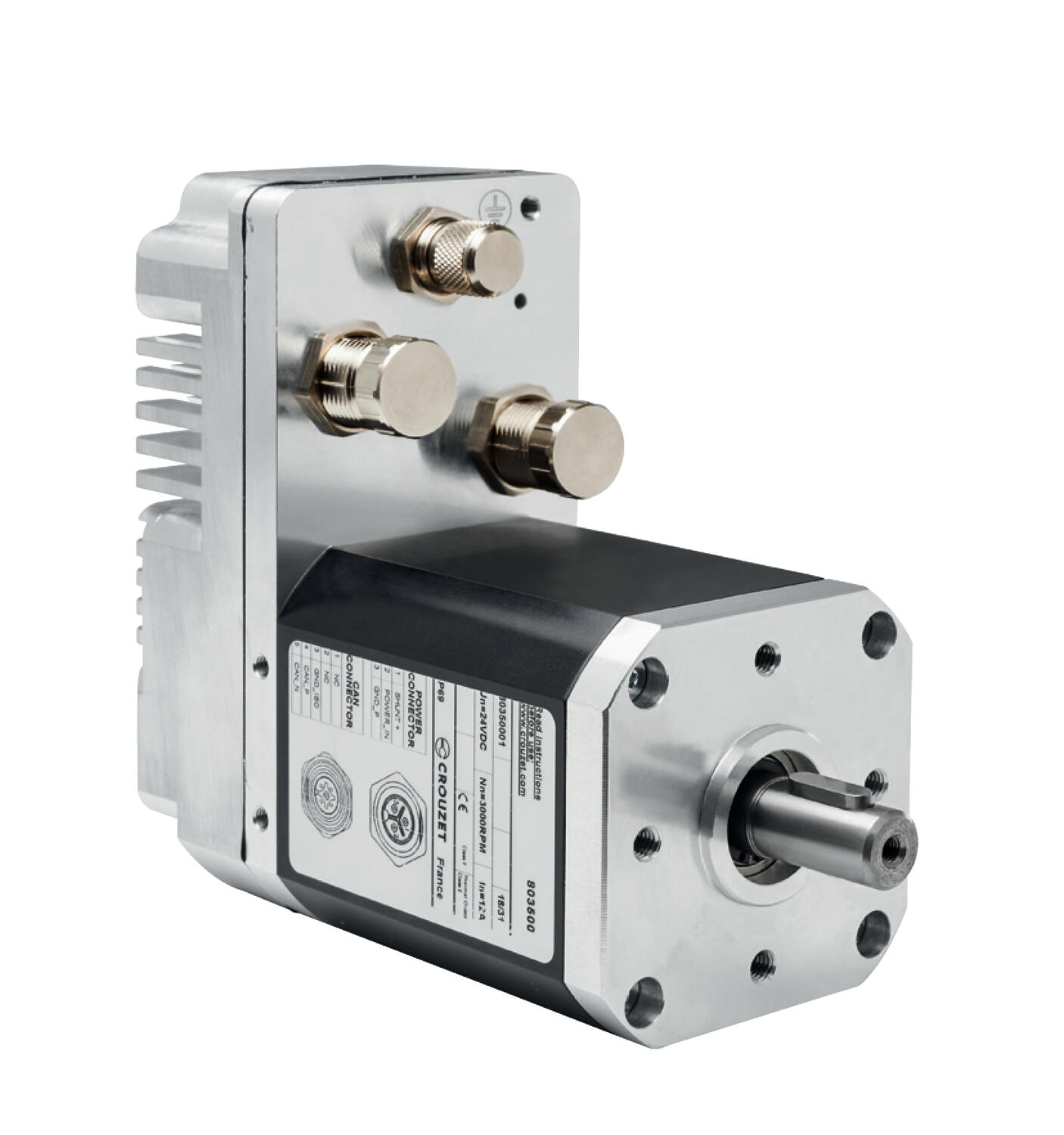 Hiiliharjaton DC-moottori SQ75