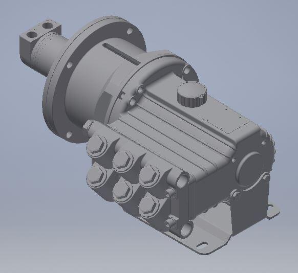 Hydra-Cell kalvopumppu Mono-Block