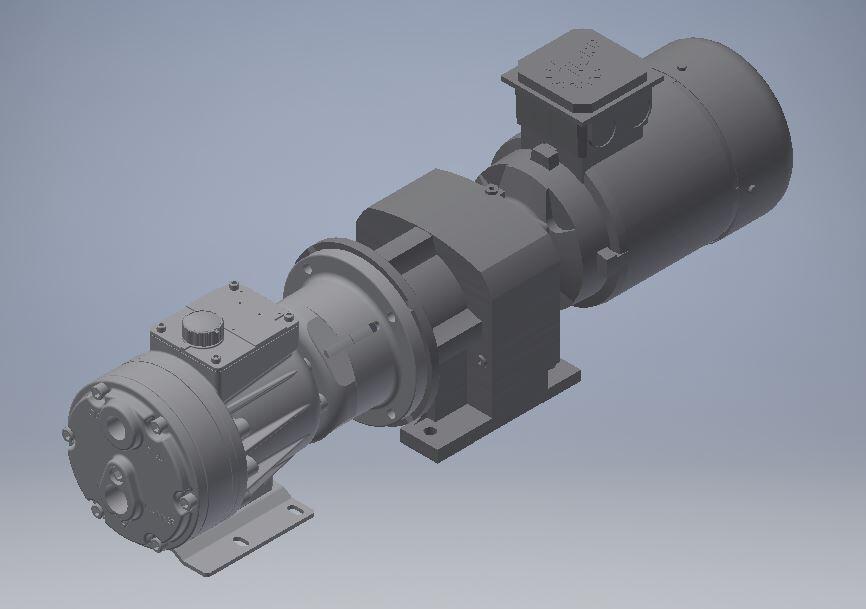Hydra-Cell kalvopumpun G10 adapteri