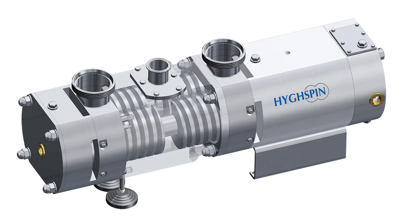 HYGHSPIN Double Flow kaksoisruuvipumppu