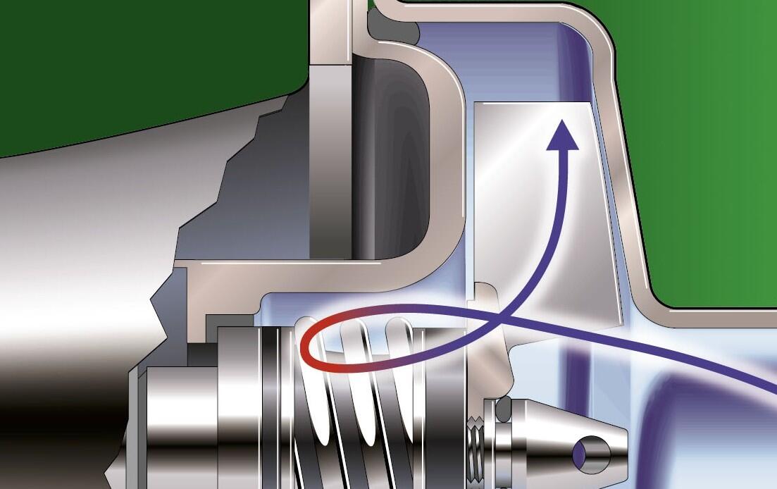 Hygieeninen EHEDG keskipakopumppu kammio 2