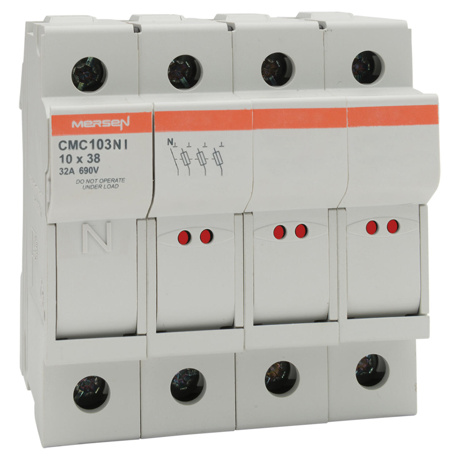 IEC sulakepesä 3+N + indikointi