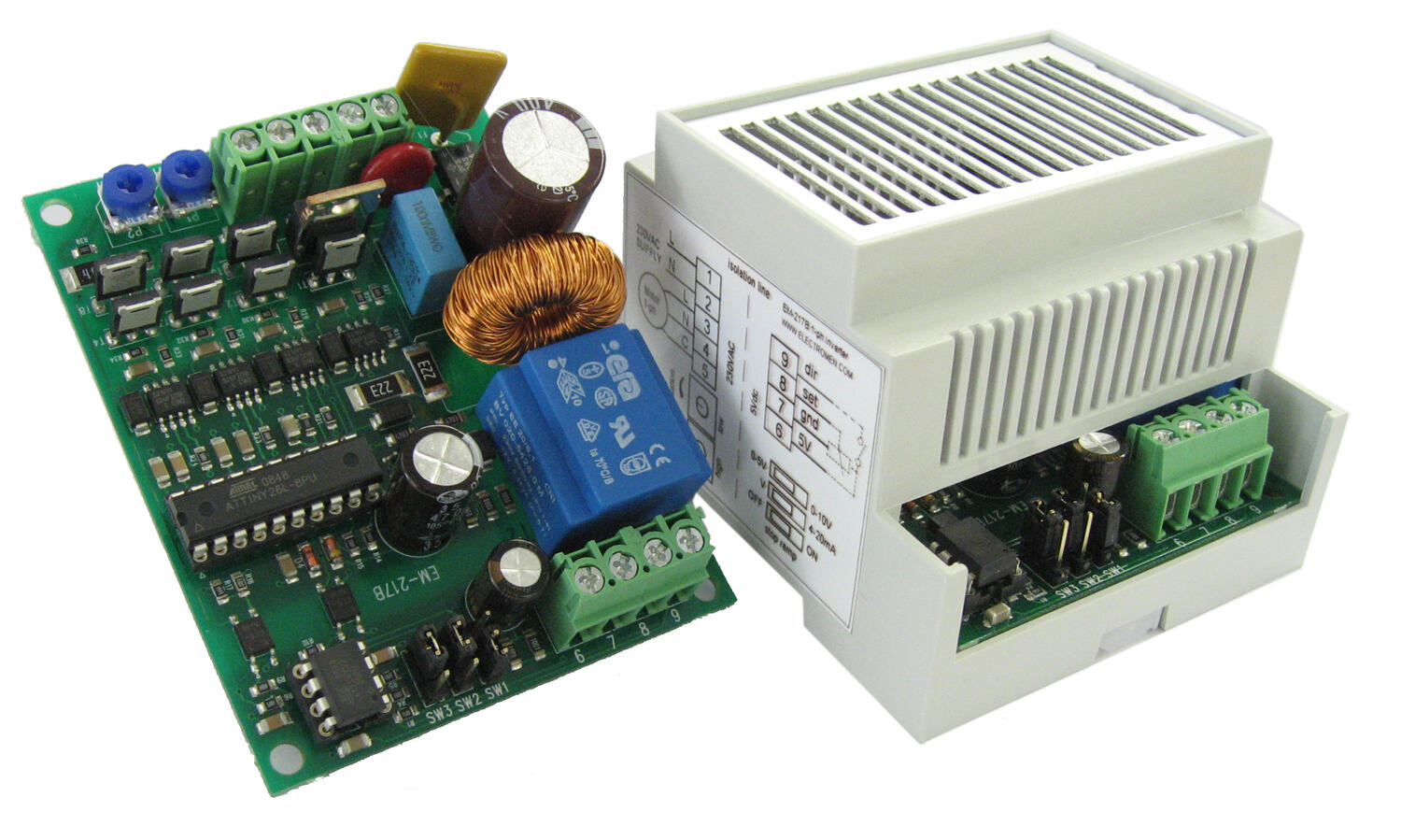 Invertteri EM-217B(-H) 1-vaihemoottoreille