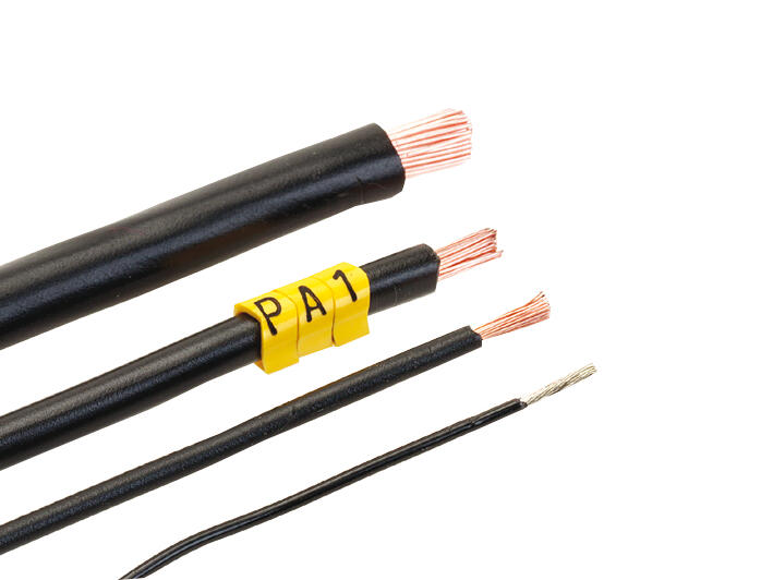 Johdinmerkki keltainen