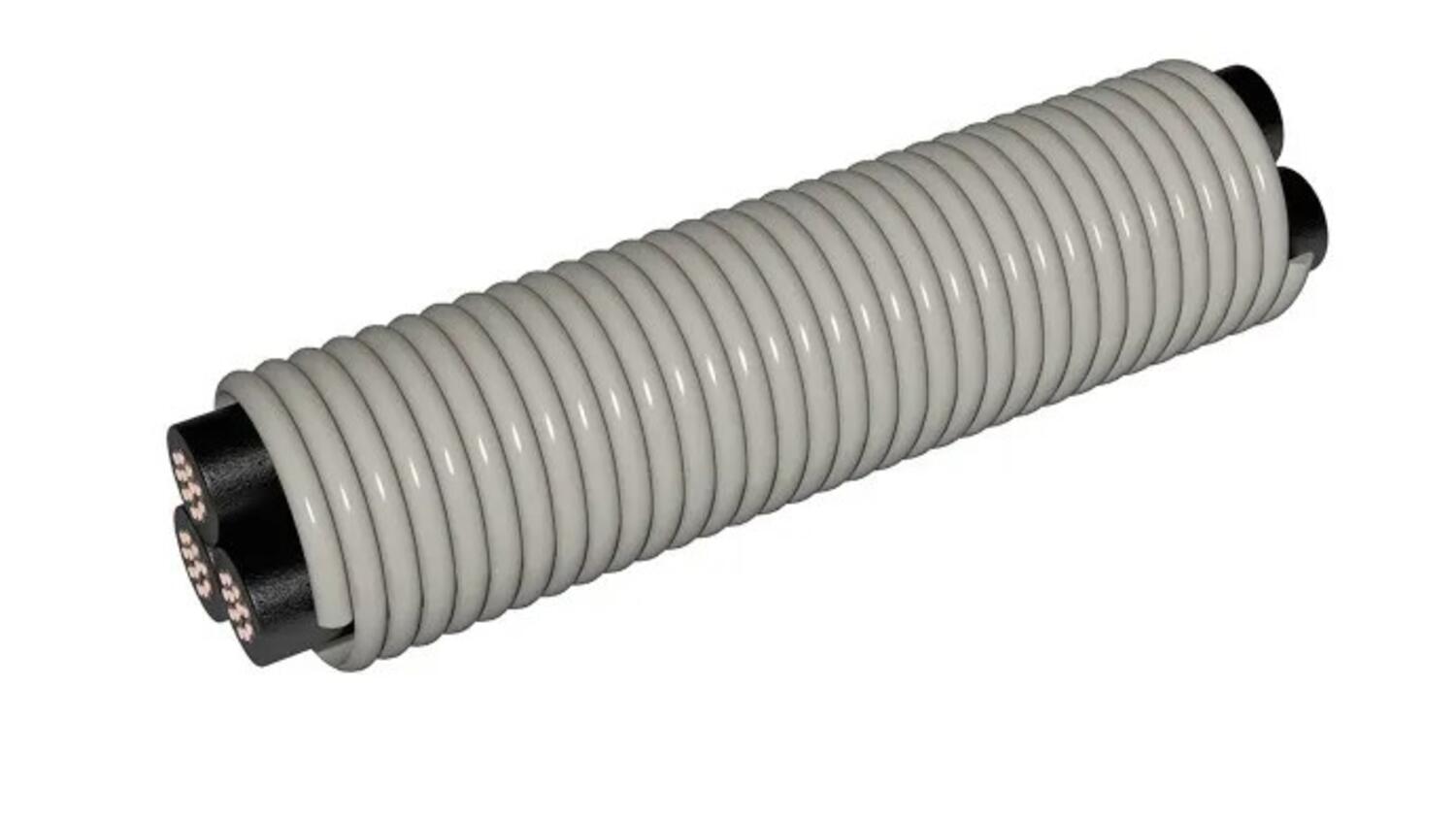 Johdonsuojaspiraali, harmaa