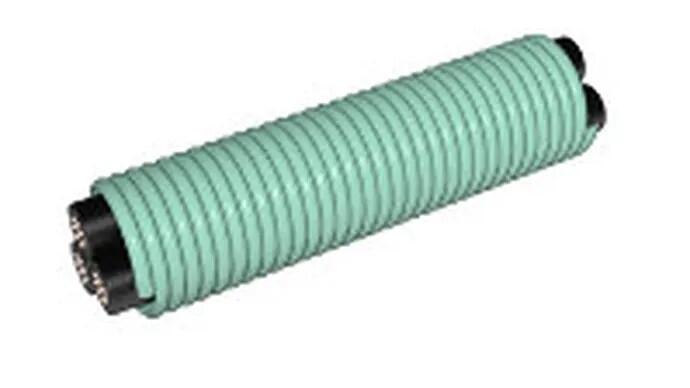 Johdonsuojaspiraali, vihreä