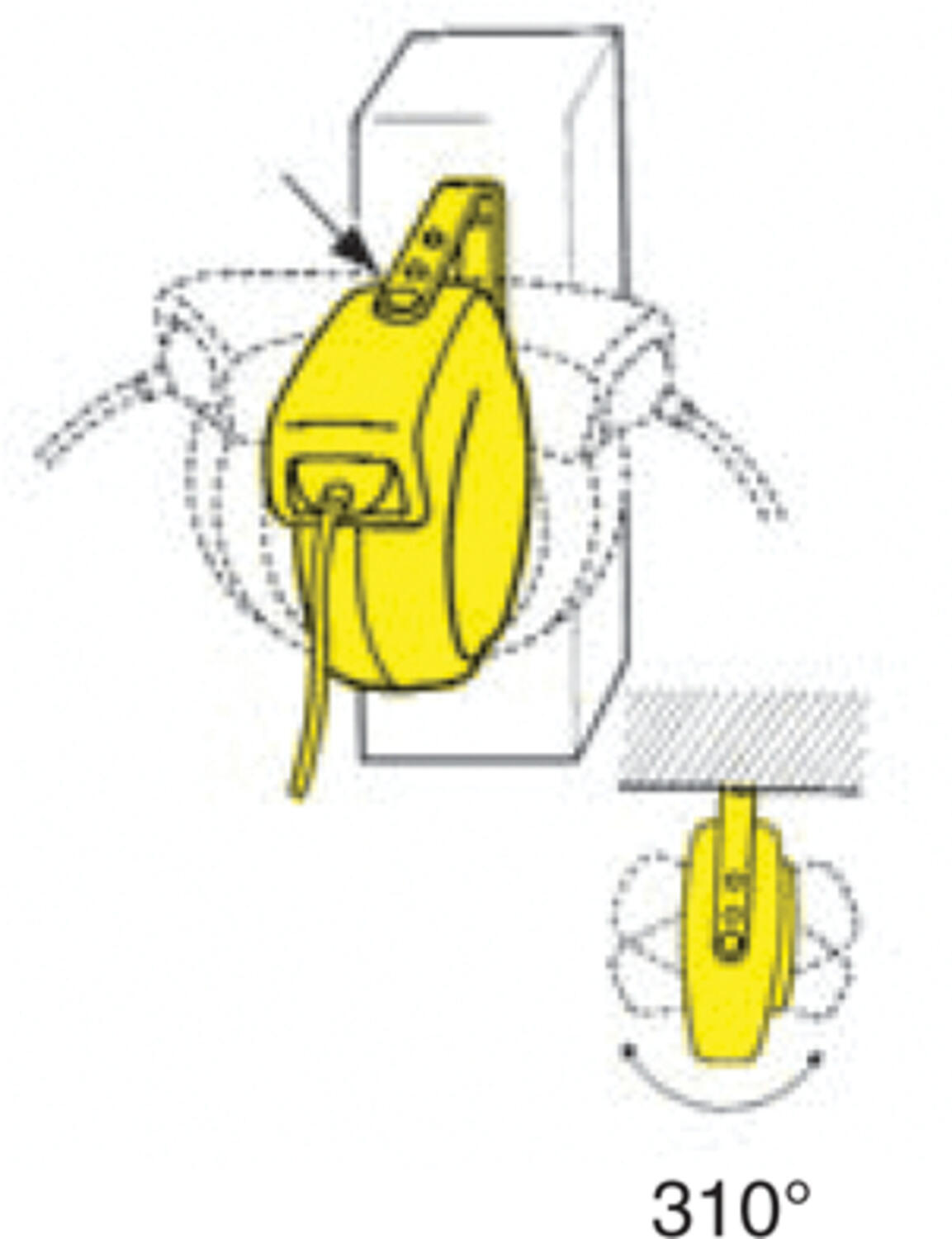 Jousikaapelirumpu mittakuva 3