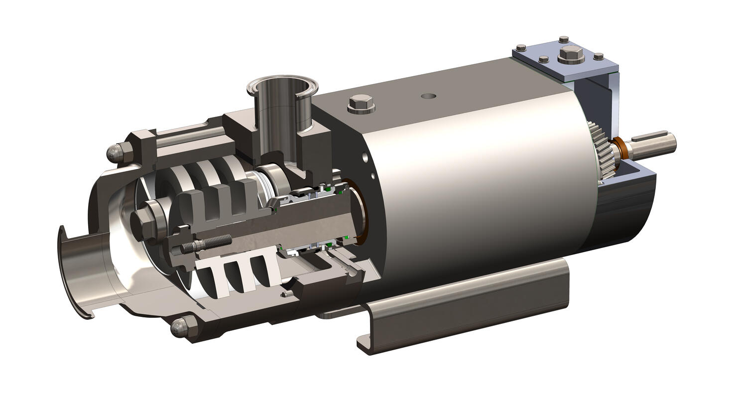 Jung kaksoisruuvipumppu HYGHSPIN Basic