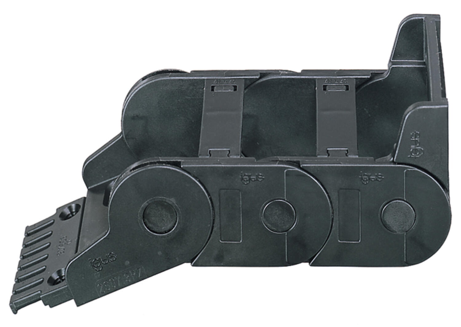 Kääntyvä päätykiinnikesarja