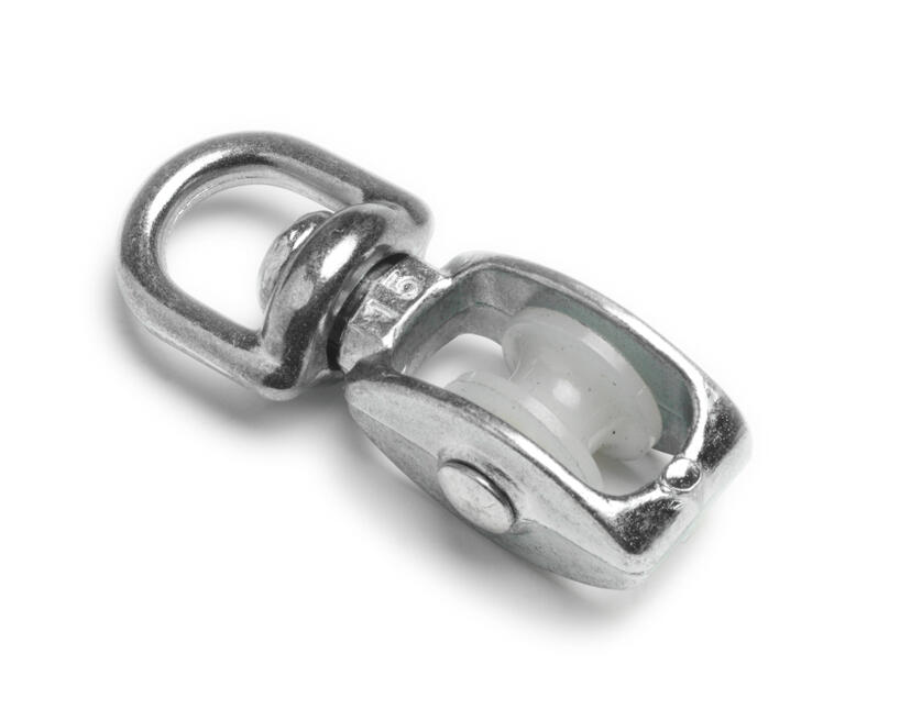 Köysipyörä max. 5 mm vaijerille, pyörivä