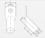 Kaapelikenkä tekninen kuva