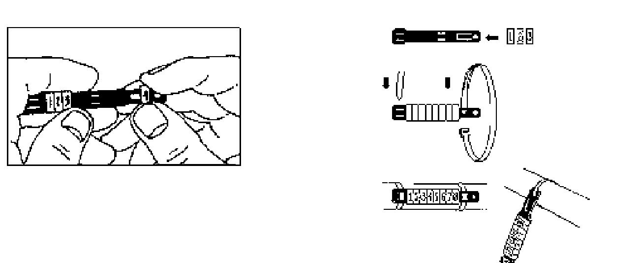 Kaapelimerkki PK2 rulla/pussi tekninen kuva