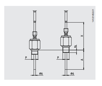 Kaapelitermoelementti TC40 tekninen kuva 1.9