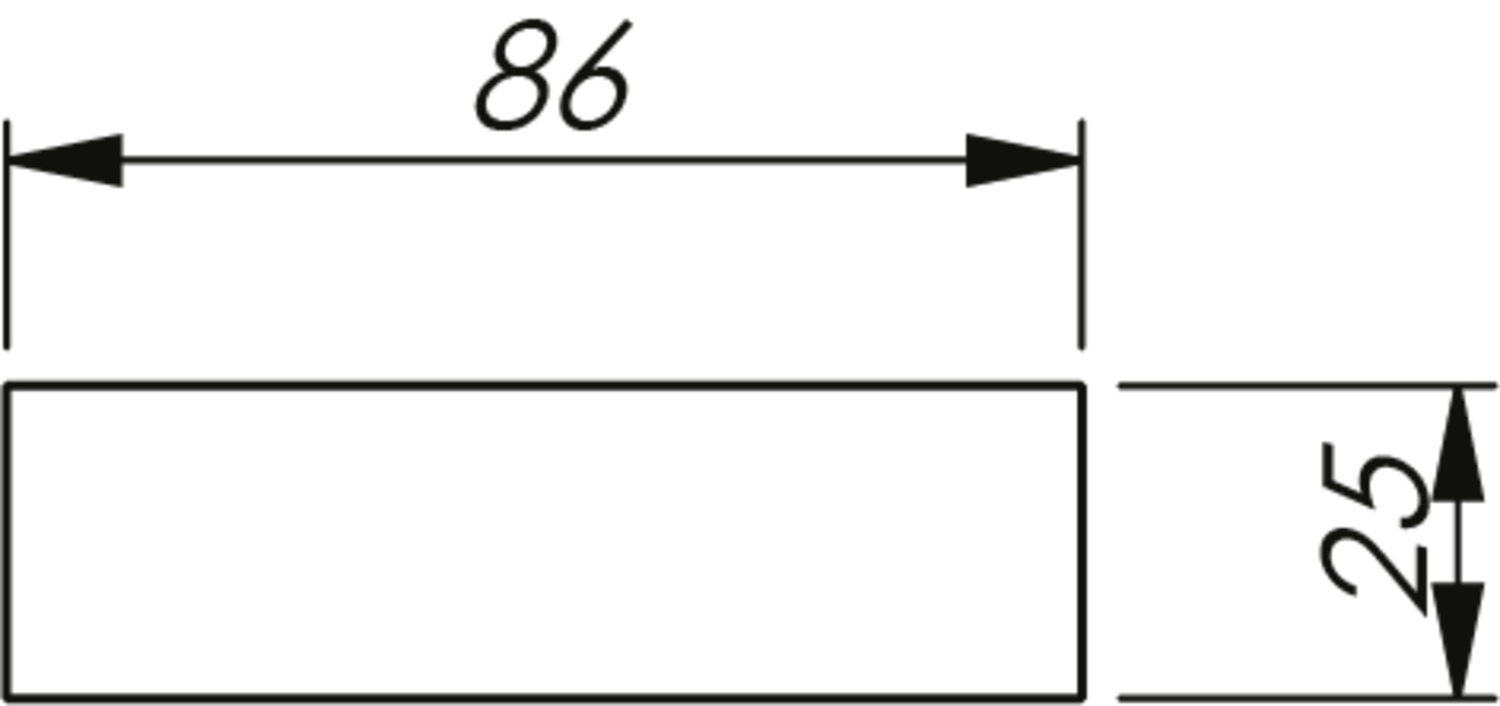 Kahva puristuslukituksella mitat