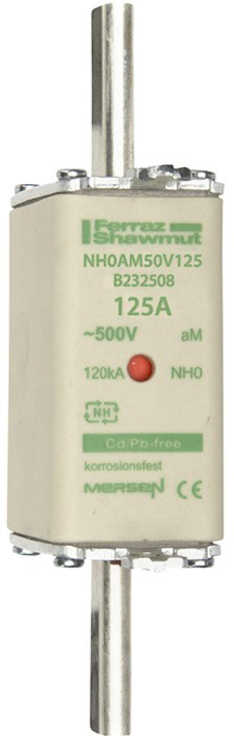 Kahvasulake NH0 aM 500 V 100 A