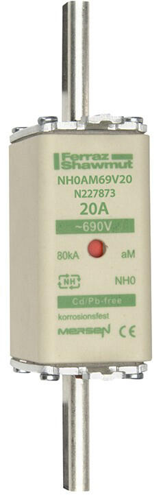 Kahvasulake NH0 aM 690 V 20 A