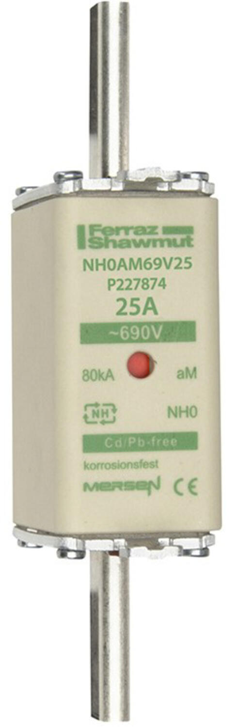 Kahvasulake NH0 aM 690 V 25 A
