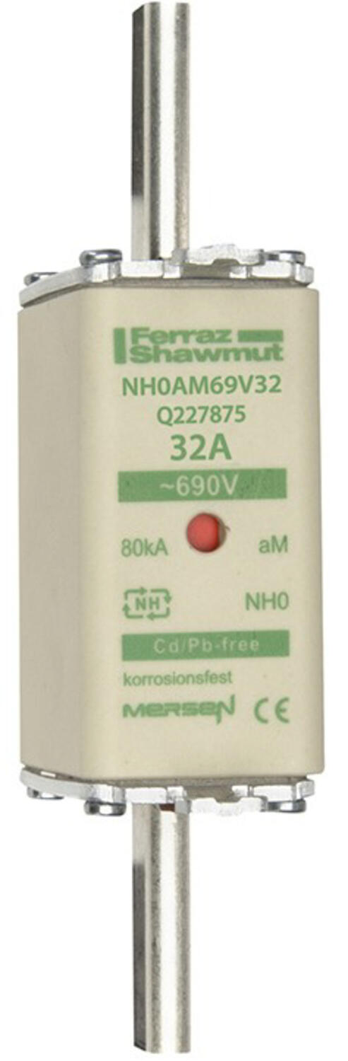 Kahvasulake NH0 aM 690 V 32 A