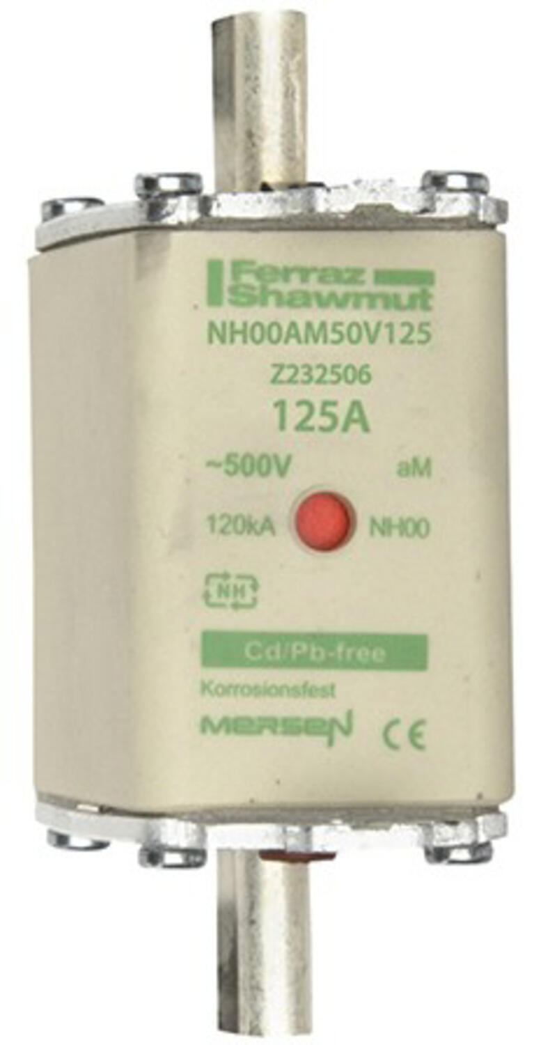 Kahvasulake NH00 aM 500 V 125 A