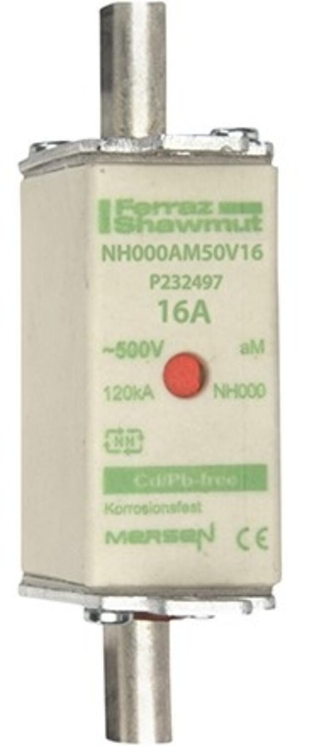 Kahvasulake NH000 aM 500 V 16 A