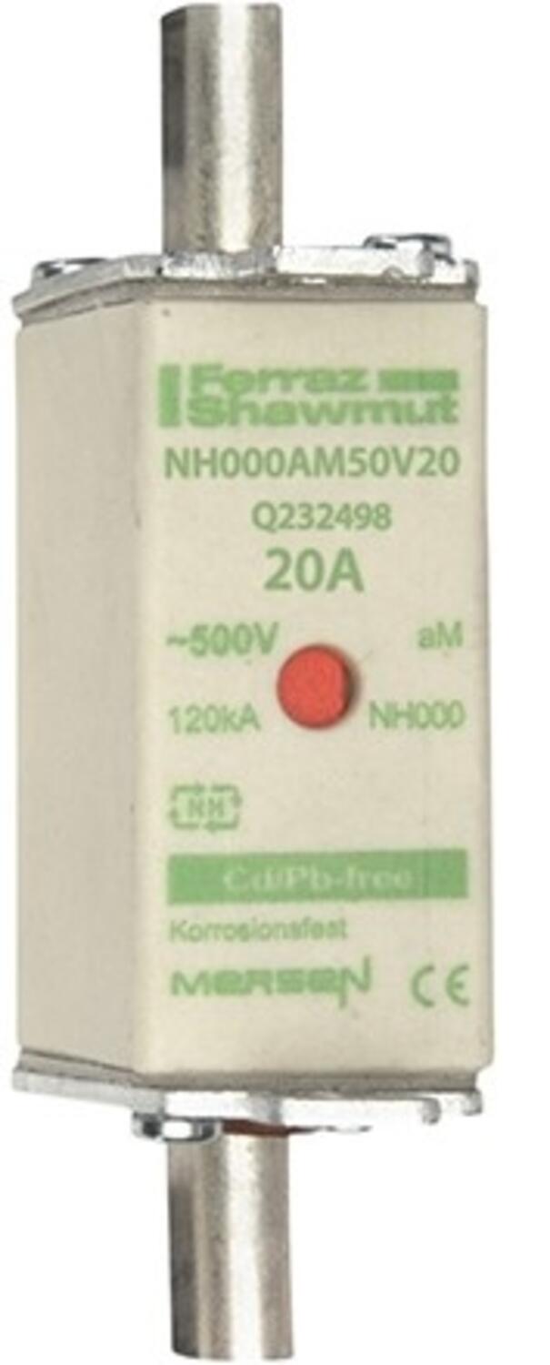 Kahvasulake NH000 aM 500 V 20 A