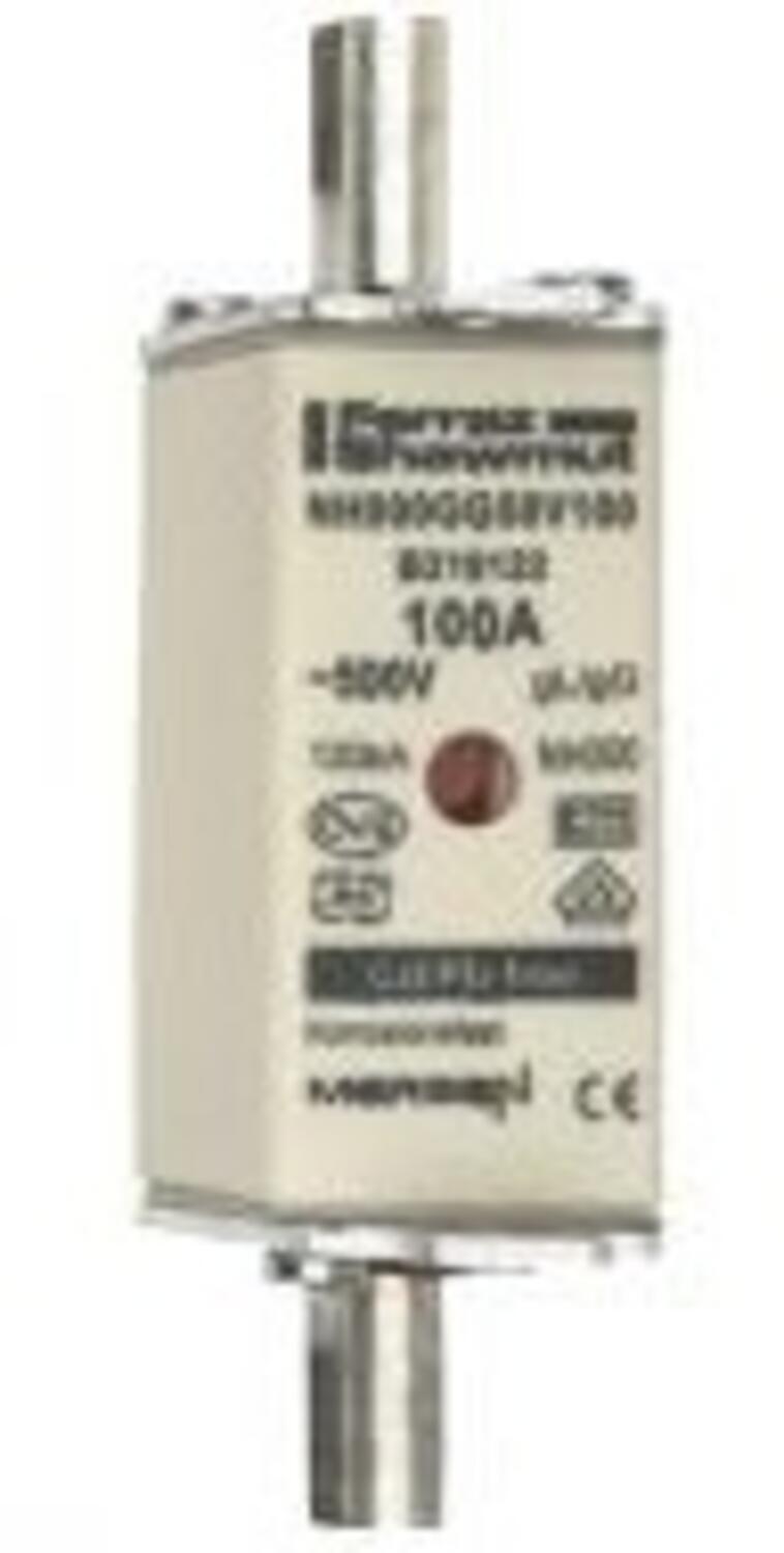 Kahvasulake NH000 gG 500 V 100 A