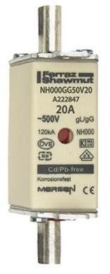 Kahvasulake NH000 gG 500 V 20 A