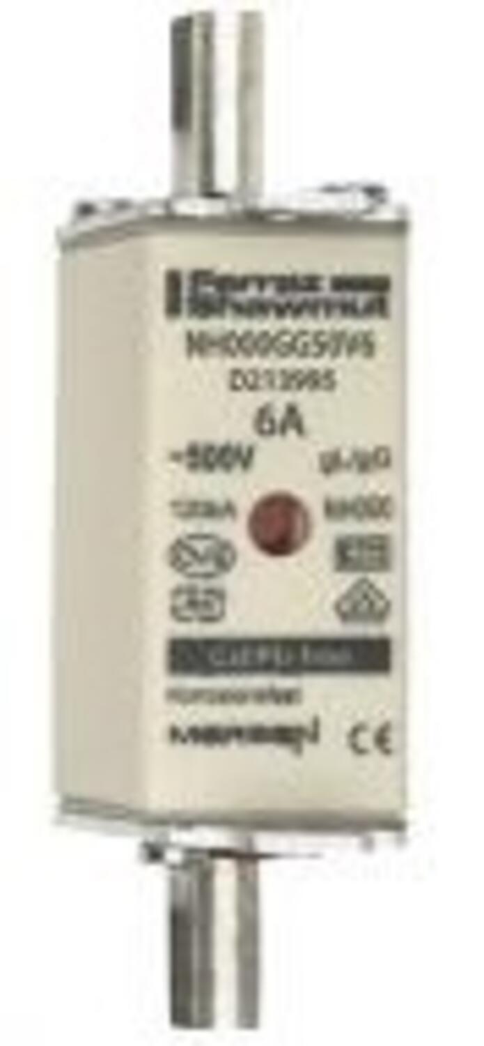 Kahvasulake NH000 gG 500 V 6 A