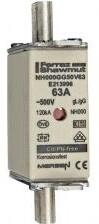 Kahvasulake NH000 gG 500 V 63 A