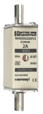 Kahvasulake NH000 gG 690 V 2 A