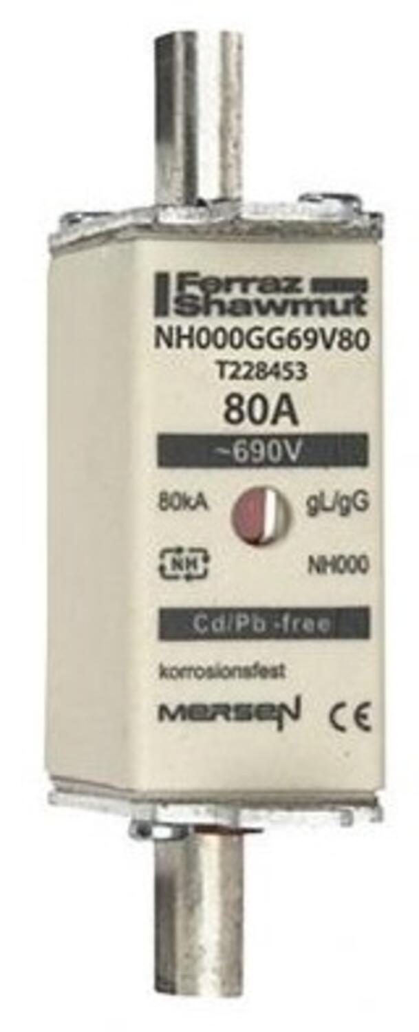Kahvasulake NH000 gG 690 V 80 A