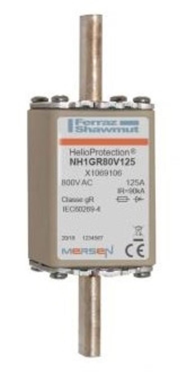 Kahvasulake NH1, gR, 800 V AC, 125 A