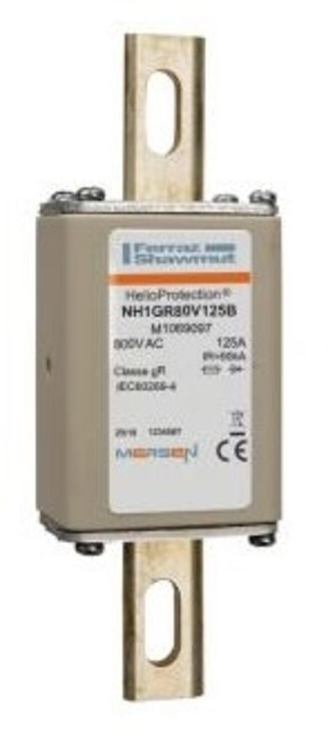 Kahvasulake NH1, gR, 800 V AC, 125 A