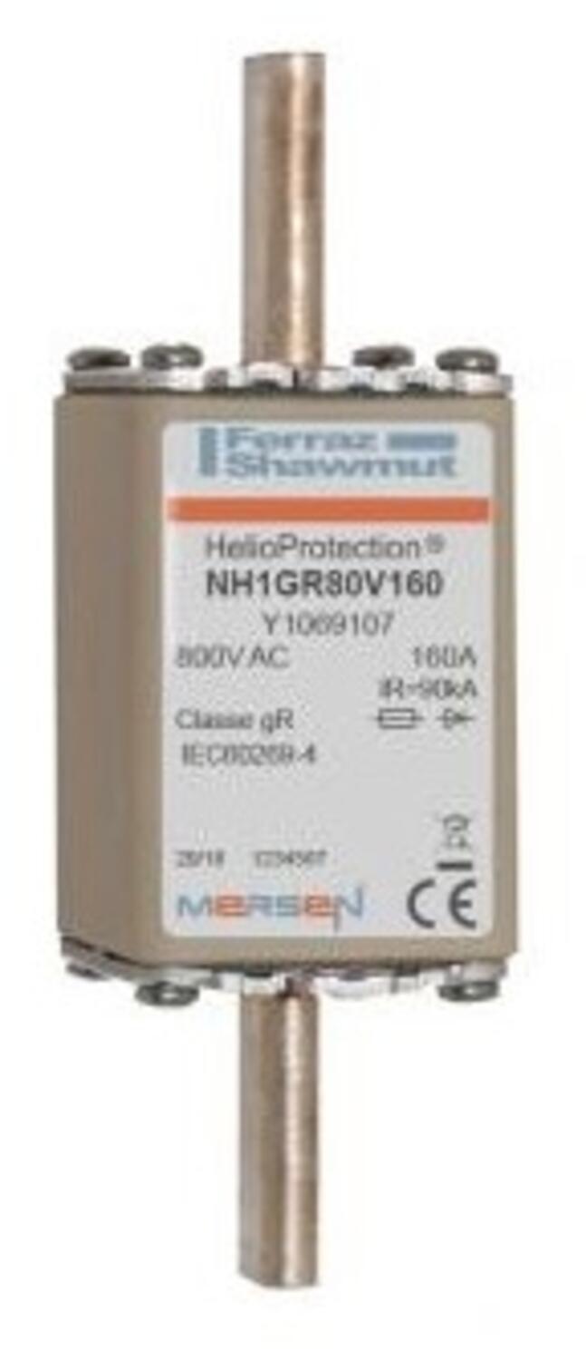 Kahvasulake NH1, gR, 800 V AC, 160 A