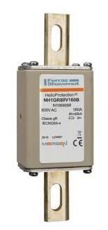 Kahvasulake NH1, gR, 800 V AC, 160 A