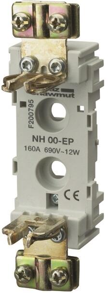 Kahvasulake pohja NH00 1-napainen