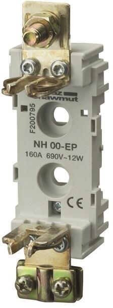 Kahvasulake pohja NH00 1-napainen