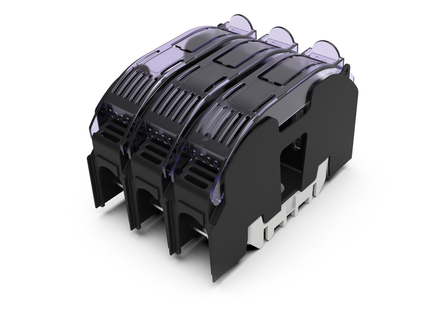 Kahvasulakepohja NH00 3-napainen IP20